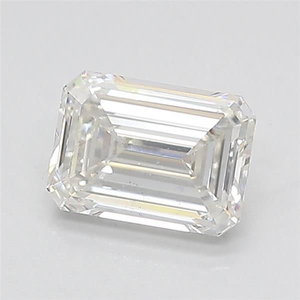 1.05ct F VS2 Very Good Cut Emerald Lab Grown Diamond