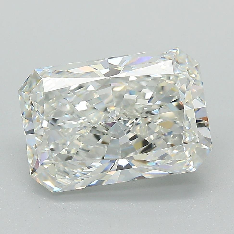 3.21ct G IF Rare Carat Ideal Cut Radiant Lab Grown Diamond