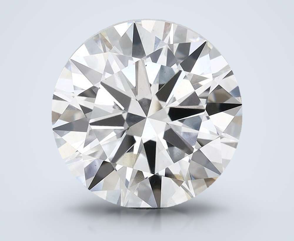 6.06 Carat Round Lab Diamond