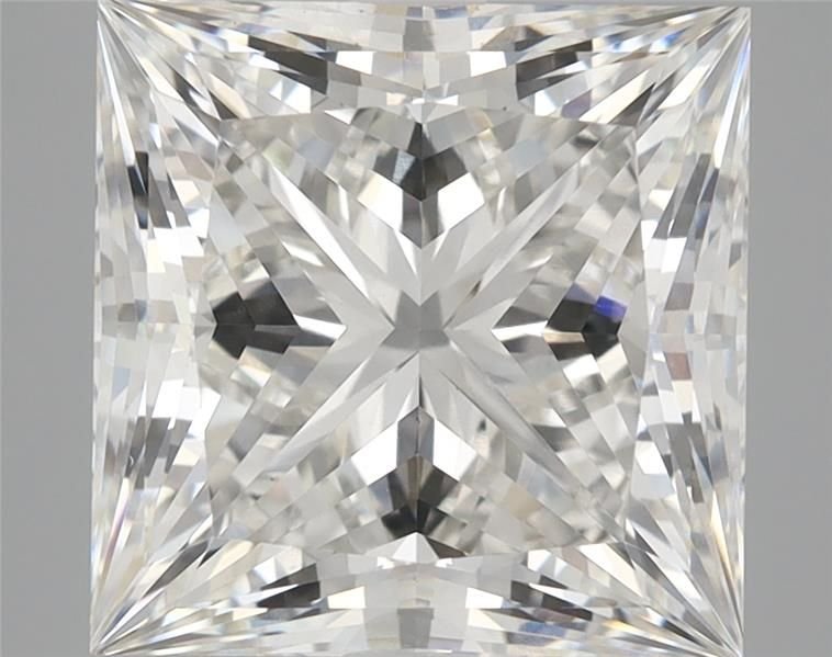 6.54ct G VS1 Rare Carat Ideal Cut Princess Lab Grown Diamond