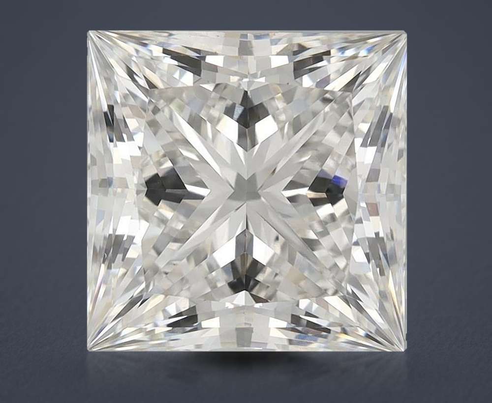 6.54 Carat Princess Lab Diamond