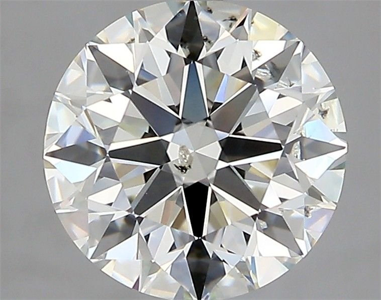 2.24ct K SI2 Rare Carat Ideal Cut Round Diamond