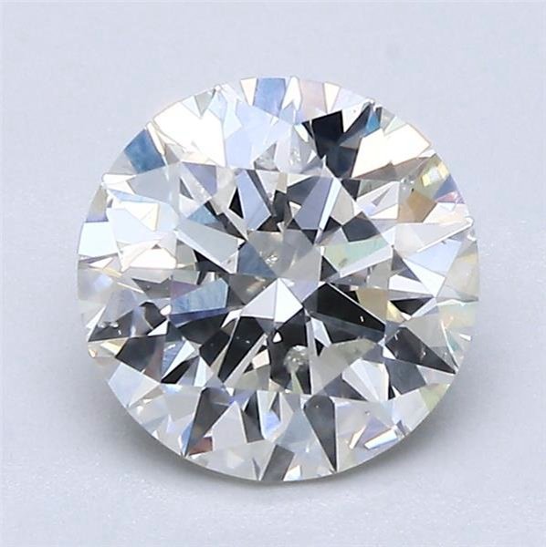 1.53ct J SI2 Rare Carat Ideal Cut Round Diamond