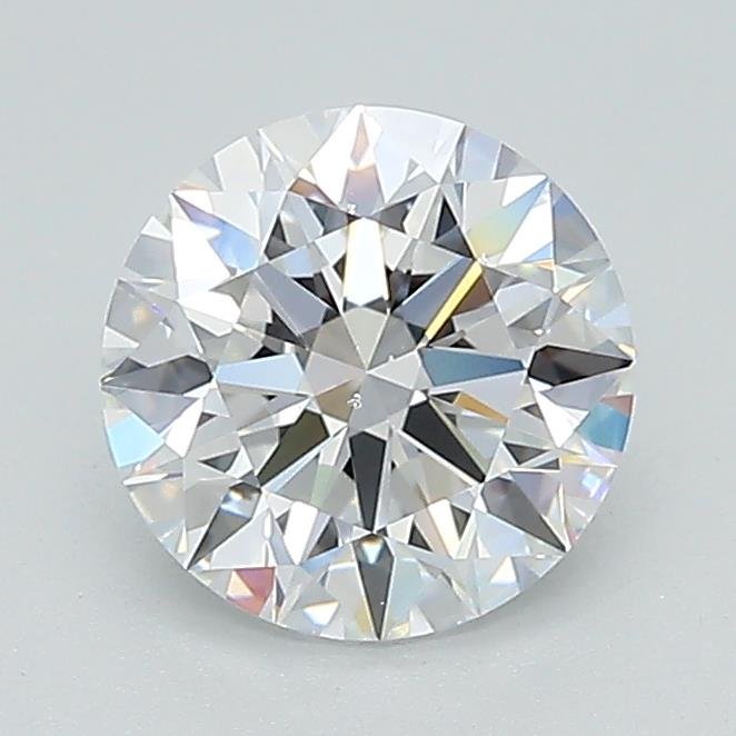 1.24ct D VS2 Rare Carat Ideal Cut Round Lab Grown Diamond