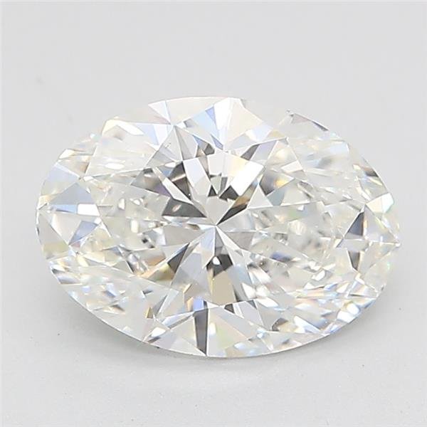 1.71ct F VS1 Rare Carat Ideal Cut Oval Lab Grown Diamond