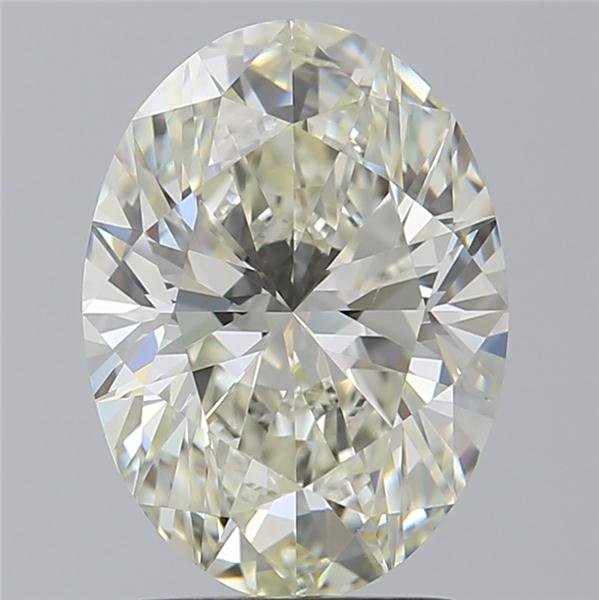 2.30ct K VS2 Rare Carat Ideal Cut Oval Diamond