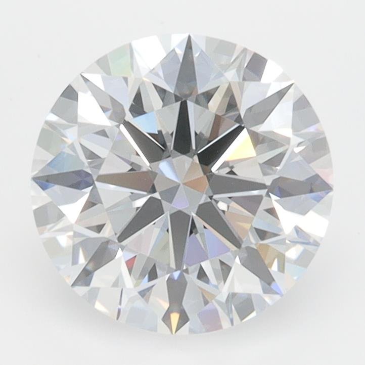 2.06ct D VVS2 Rare Carat Ideal Cut Round Lab Grown Diamond
