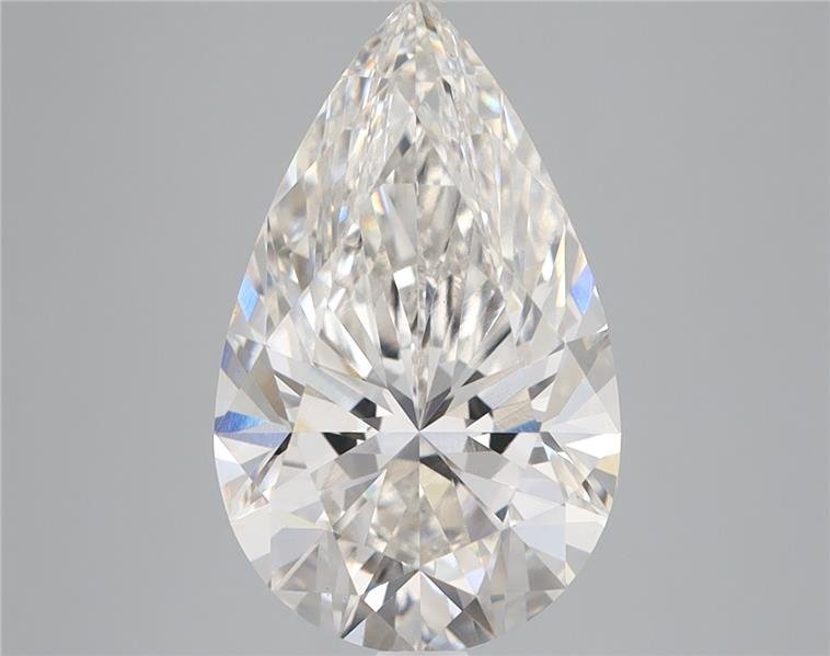 3.81 Carat Pear Lab Diamond