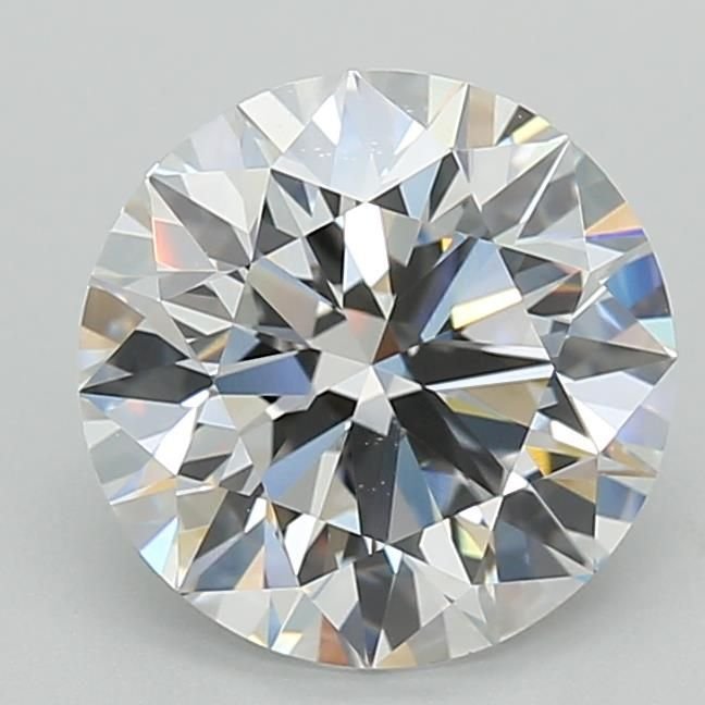 3.05ct F VVS2 Rare Carat Ideal Cut Round Lab Grown Diamond