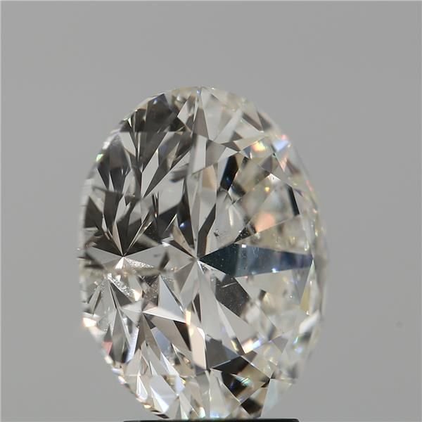 5.61ct I SI2 Rare Carat Ideal Cut Round Diamond