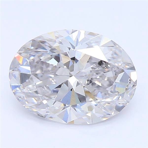 0.91ct G SI1 Rare Carat Ideal Cut Oval Lab Grown Diamond