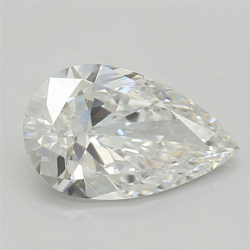 1.32ct D VVS2 Very Good Cut Pear Lab Grown Diamond