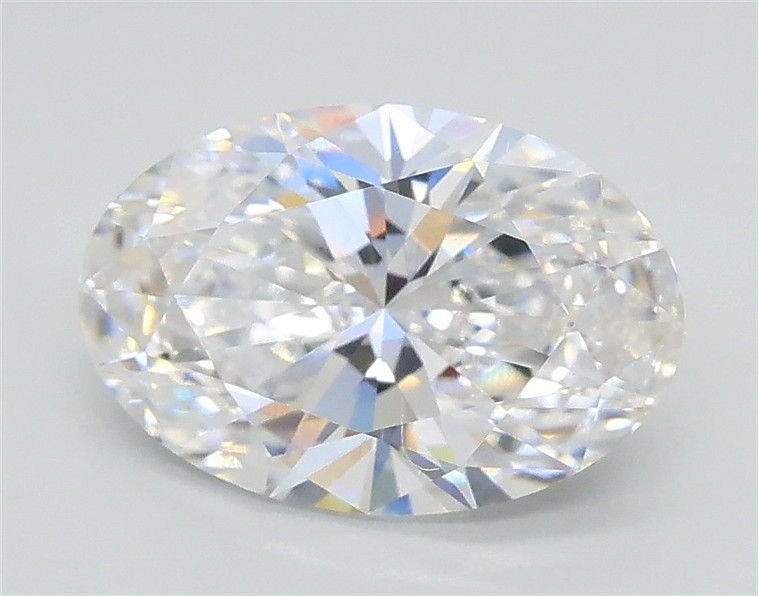 1.50ct D VS1 Rare Carat Ideal Cut Oval Lab Grown Diamond