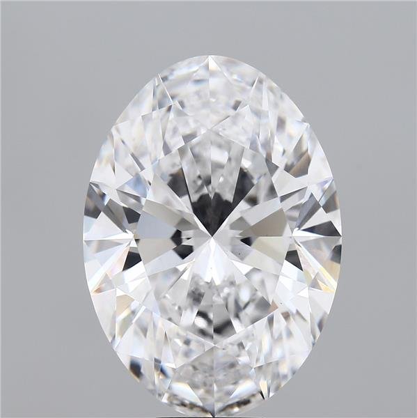 12.28ct E VS1 Rare Carat Ideal Cut Oval Lab Grown Diamond