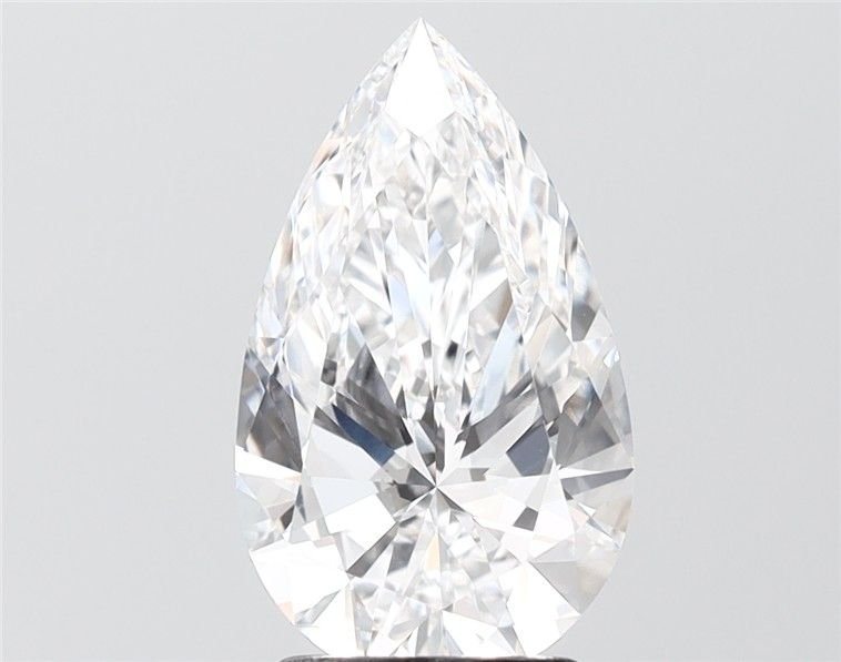 2.64 Carat Pear Lab Diamond