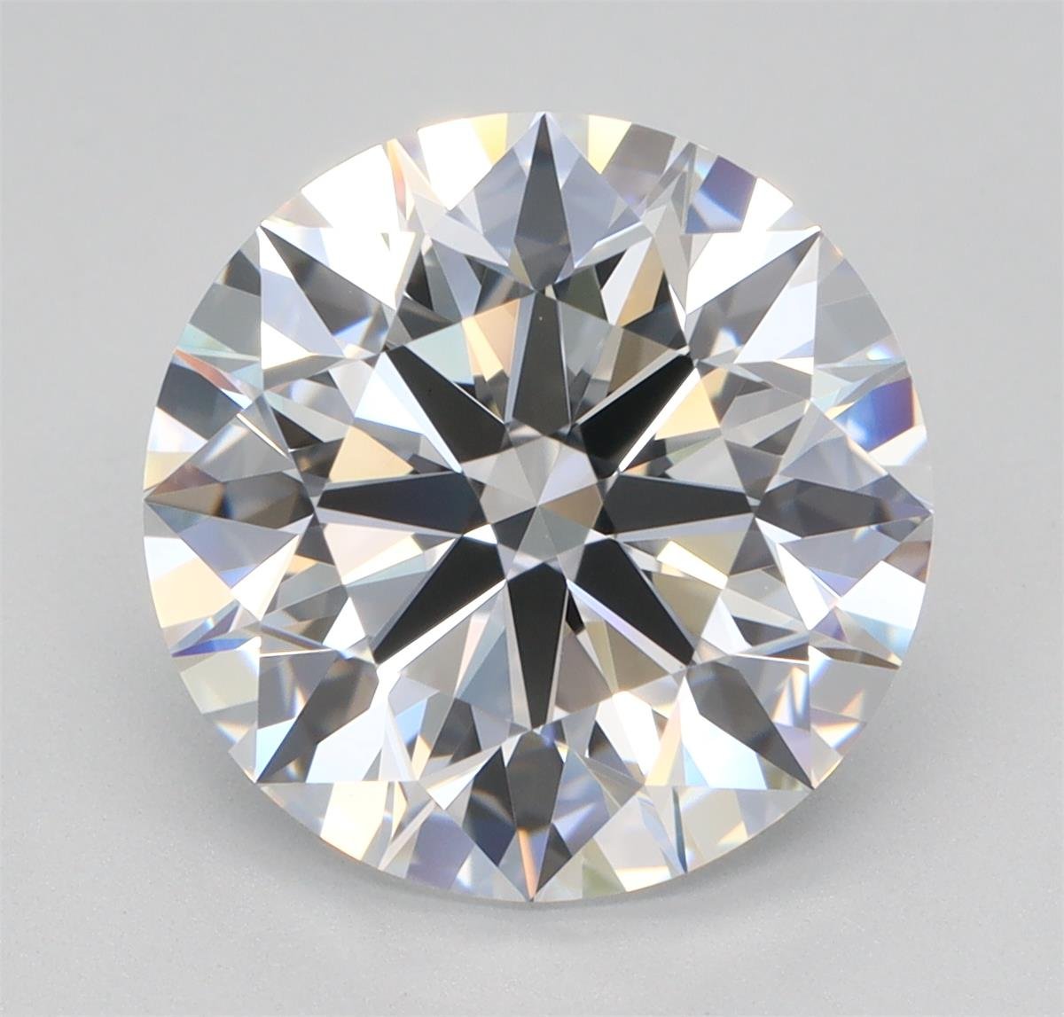 3.70ct E VVS1 Rare Carat Ideal Cut Round Lab Grown Diamond