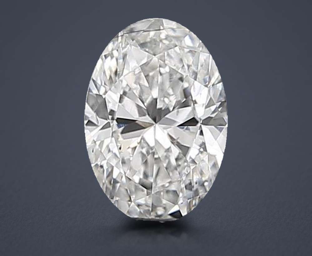 0.56 Carat Oval Lab Diamond