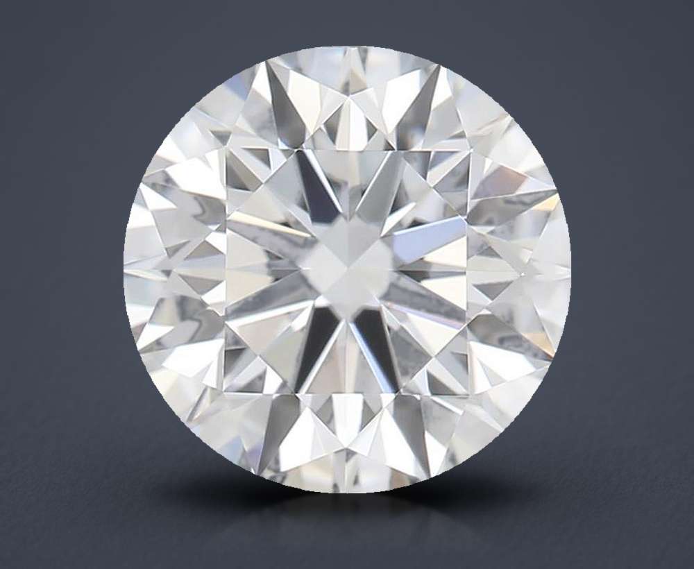 0.61 Carat Round Natural Diamond