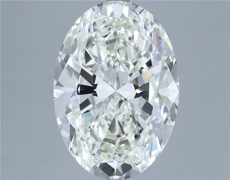 10.05ct I VS1 Rare Carat Ideal Cut Oval Diamond