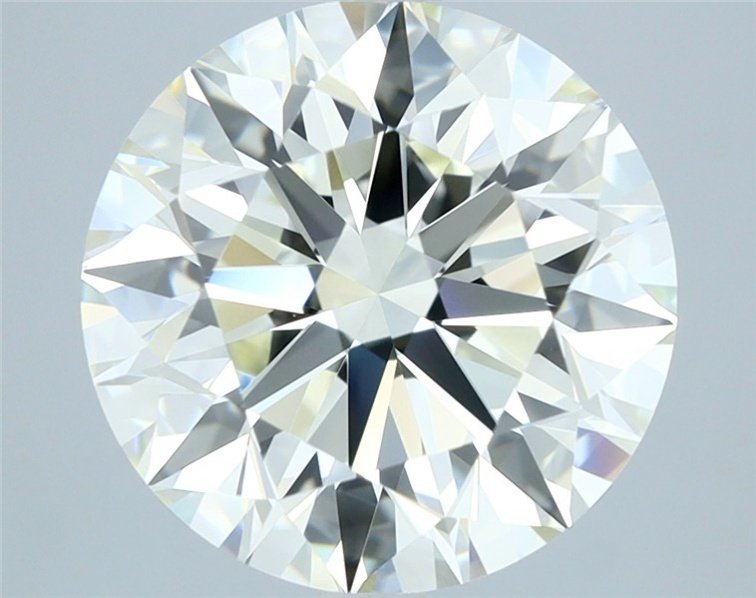 4.54ct J VVS2 Rare Carat Ideal Cut Round Diamond