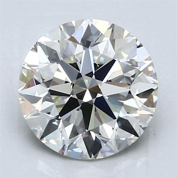 2.50ct J VVS1 Rare Carat Ideal Cut Round Diamond