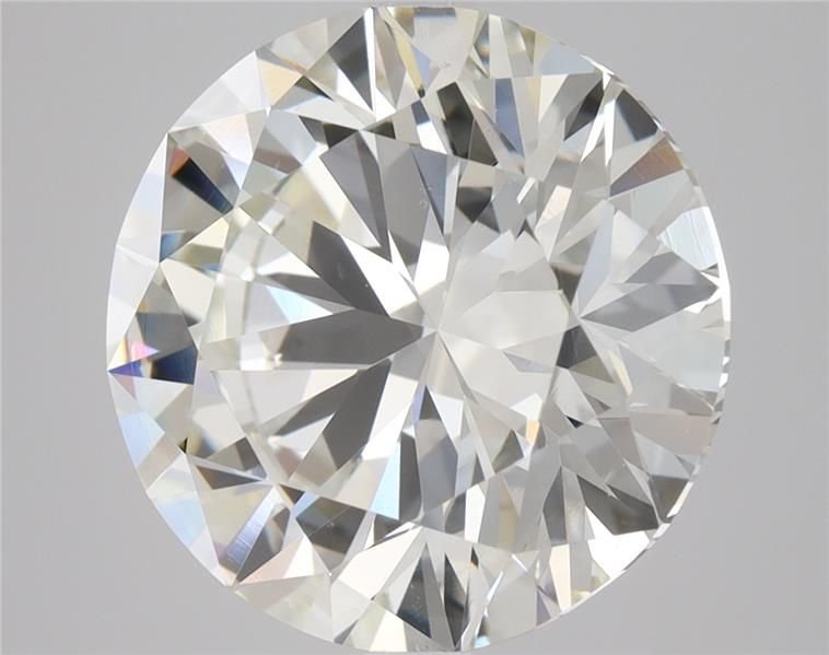 4.01ct K VS2 Rare Carat Ideal Cut Round Diamond