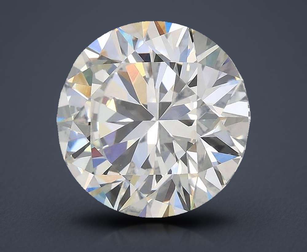 3.03 Carat Round Lab Diamond