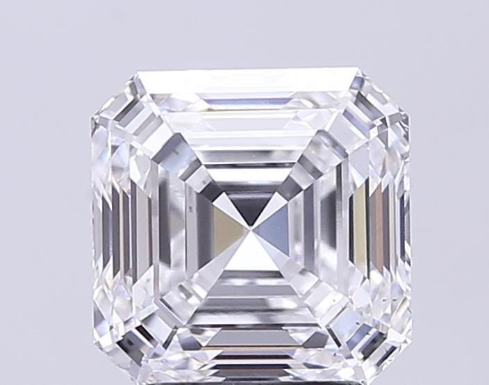3.79 Carat Asscher Lab Diamond