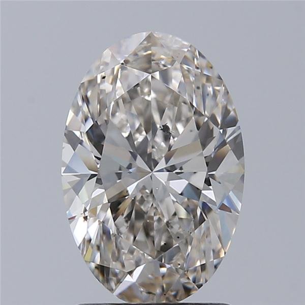 1.71ct K SI1 Very Good Cut Oval Diamond