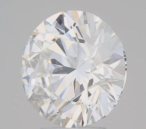 5.02ct H VVS2 Rare Carat Ideal Cut Round Diamond