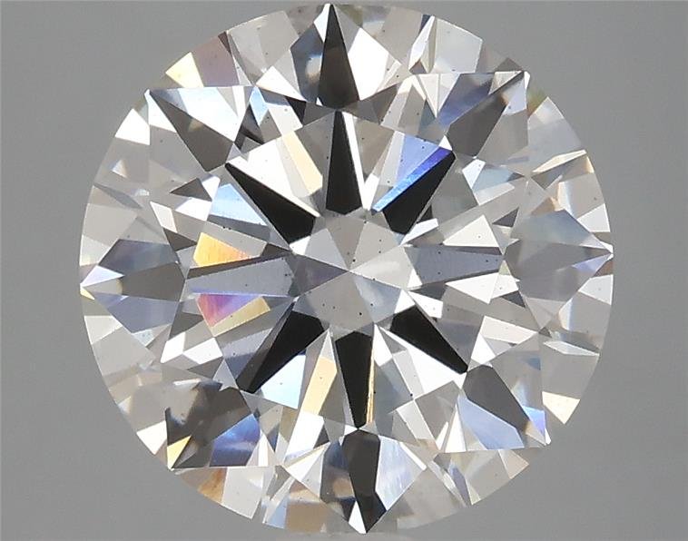 4.14ct G SI1 Rare Carat Ideal Cut Round Lab Grown Diamond