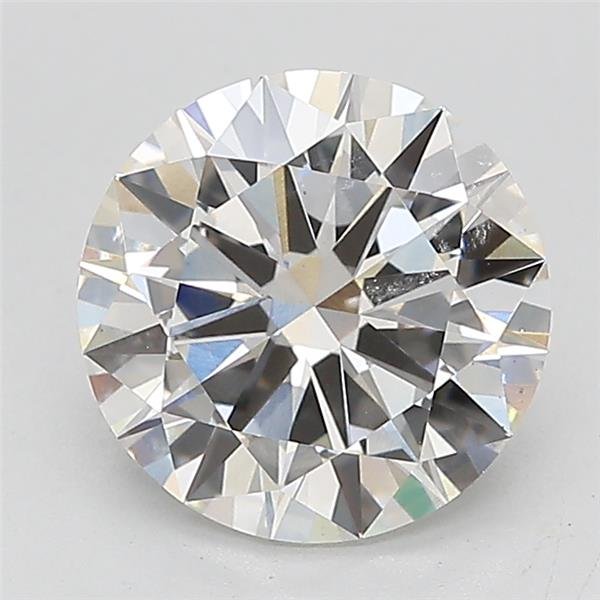 2.01ct G VS2 Excellent Cut Round Lab Grown Diamond