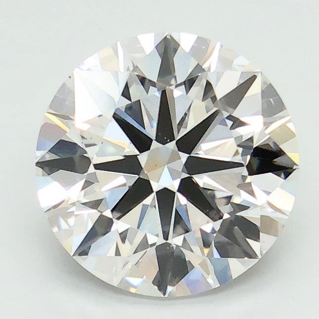 2.50ct D VS2 Rare Carat Ideal Cut Round Lab Grown Diamond