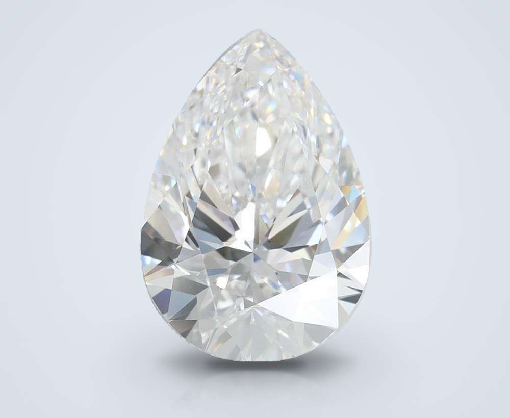3.71 Carat Pear Lab Diamond