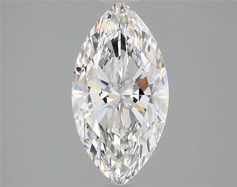 1.59ct E VS2 Rare Carat Ideal Cut Marquise Lab Grown Diamond