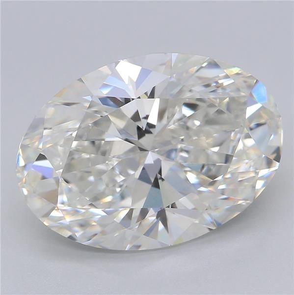 4.51ct F VVS2 Rare Carat Ideal Cut Oval Lab Grown Diamond