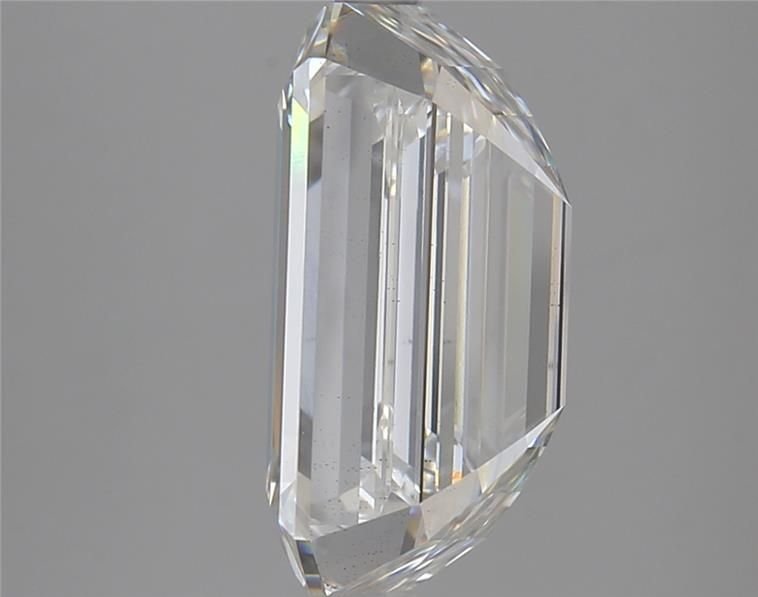 7.37ct H VS2 Rare Carat Ideal Cut Emerald Lab Grown Diamond