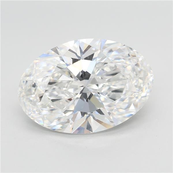 8.09 Carat Oval Lab Diamond