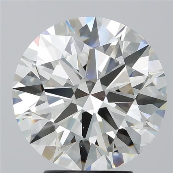4.03ct I VS2 Rare Carat Ideal Cut Round Diamond