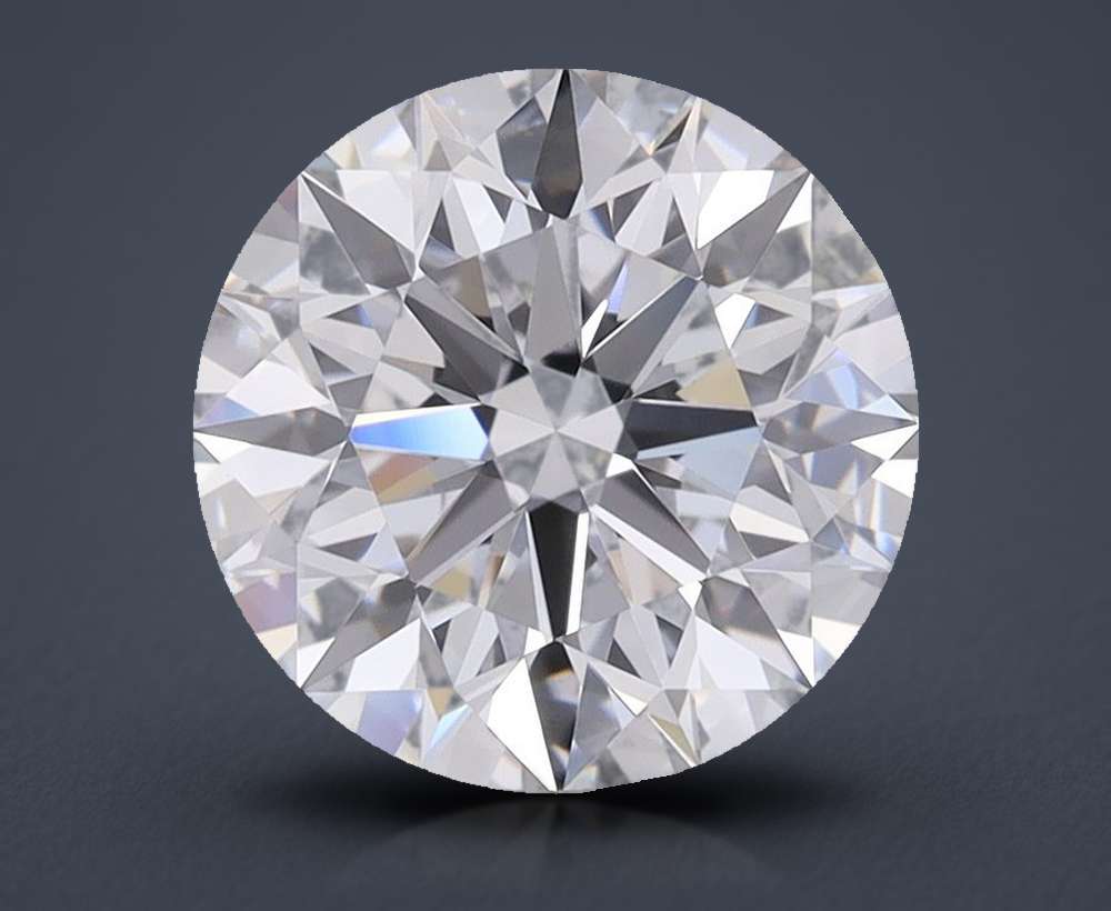 3.09 Carat Round Lab Diamond