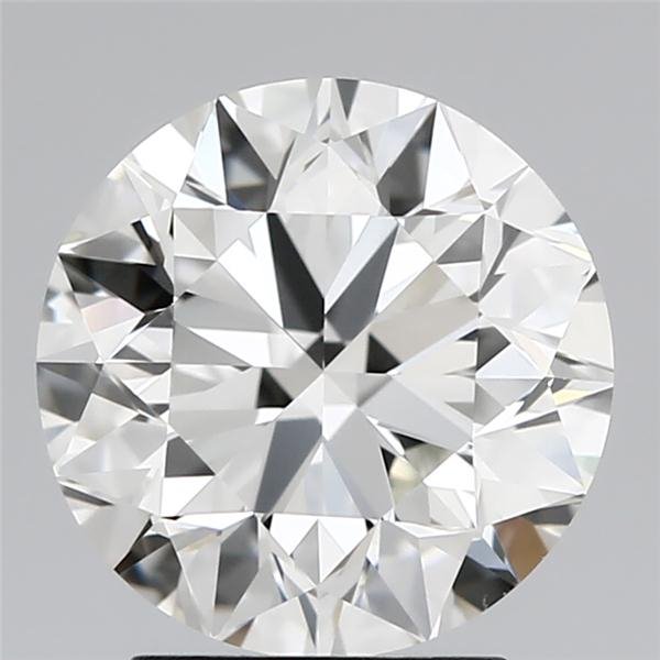 3.01ct H VVS2 Excellent Cut Round Diamond