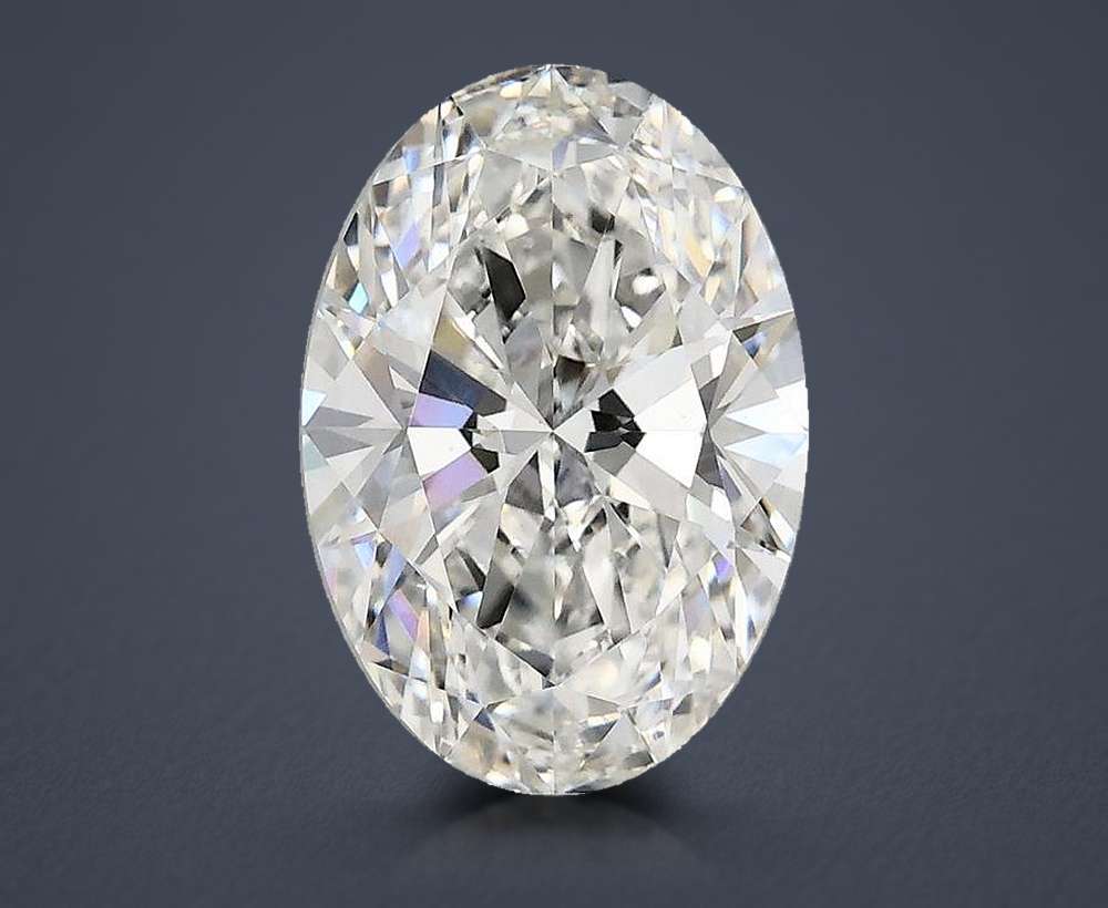 2.58 Carat Oval Lab Diamond