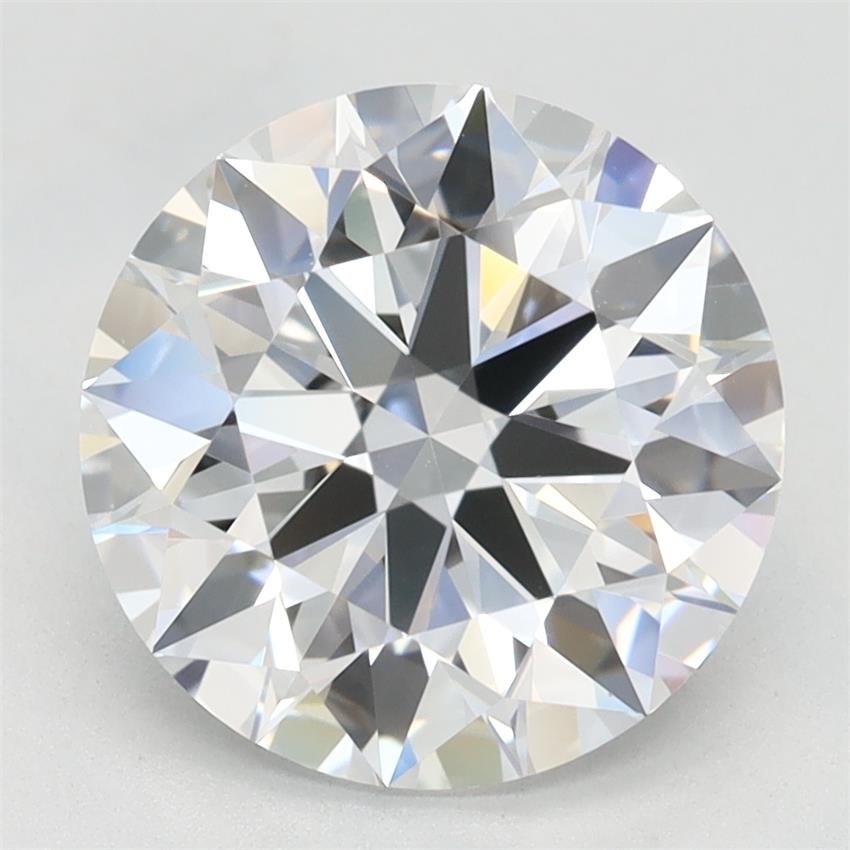 2.72ct D VVS1 Rare Carat Ideal Cut Round Lab Grown Diamond