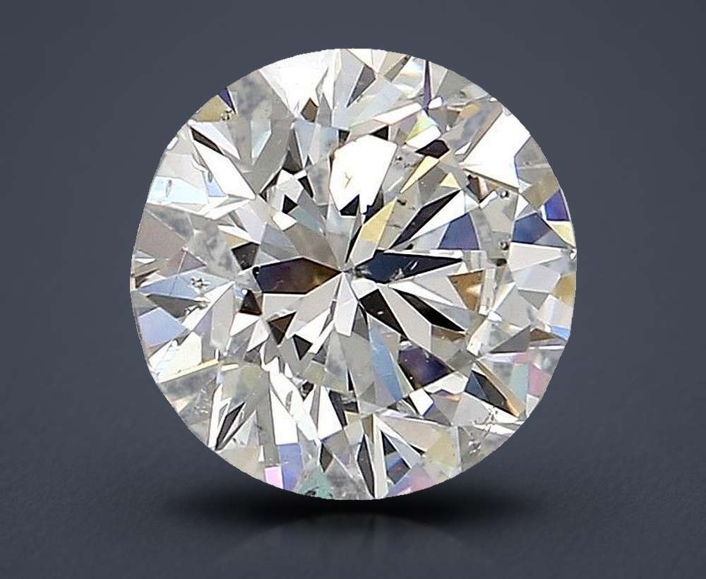 2.51 Carat Round Natural Diamond