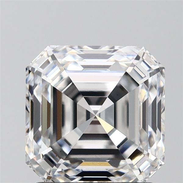 2.05ct D VS1 Rare Carat Ideal Cut Asscher Lab Grown Diamond