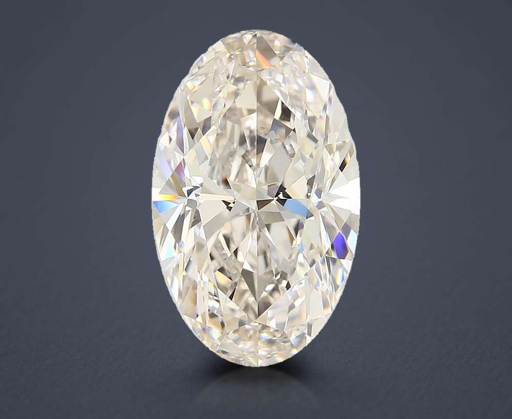 8.01 Carat Oval Natural Diamond