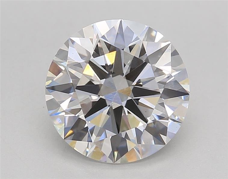 2.65ct F VS1 Rare Carat Ideal Cut Round Lab Grown Diamond