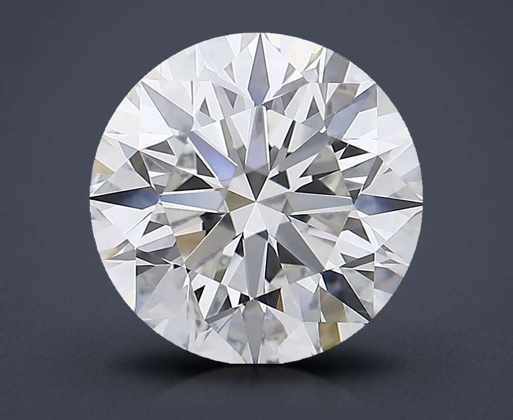 4.07 Carat Round Natural Diamond