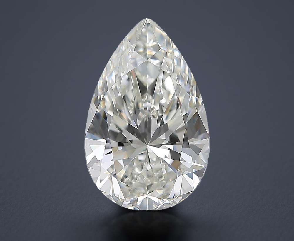 4.01 Carat Pear Natural Diamond