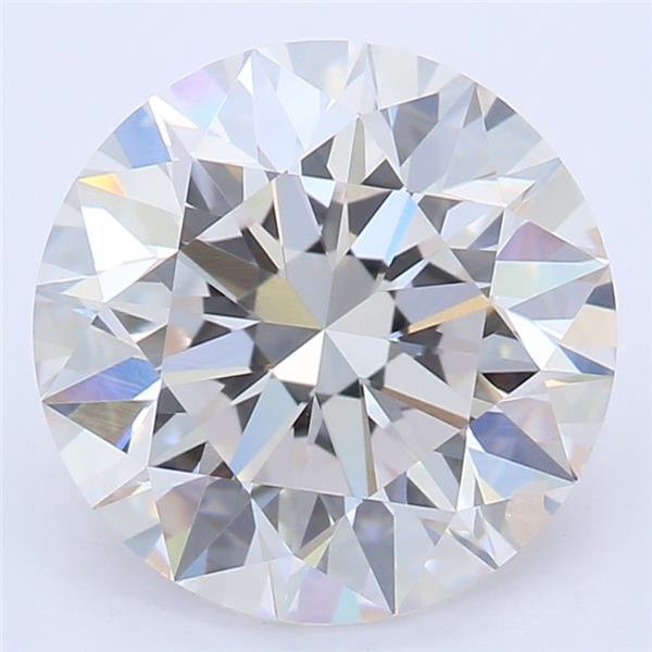 2.12ct H SI1 Excellent Cut Round Lab Grown Diamond